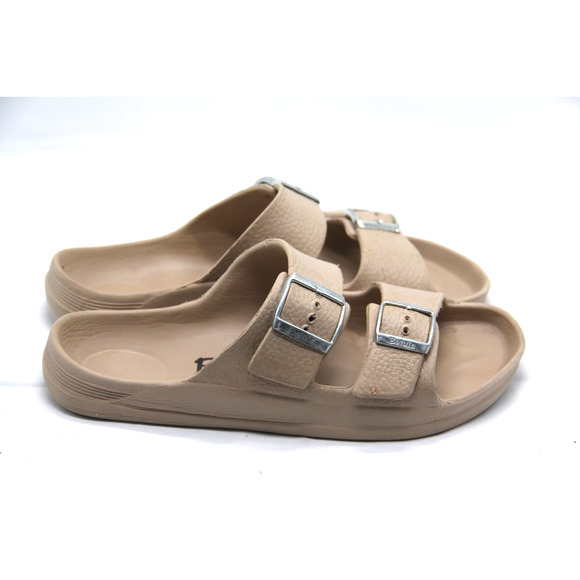 Birkenstock Betula EVA Arizona Sandals Womens Size 7 EU38 Brown Slip On Comfort - Picture 1 of 7